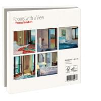 Kaartenmapje met env, vierkant: Rooms with a View, Yvonne Melchers