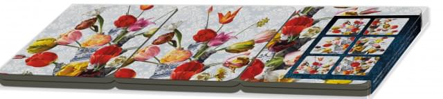 Onderzetters: Bloemstilleven met Tulpenvaas, Roman Reisinger