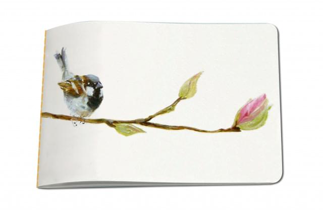 Schetsboek A5: Spring!, Angelique Weijers