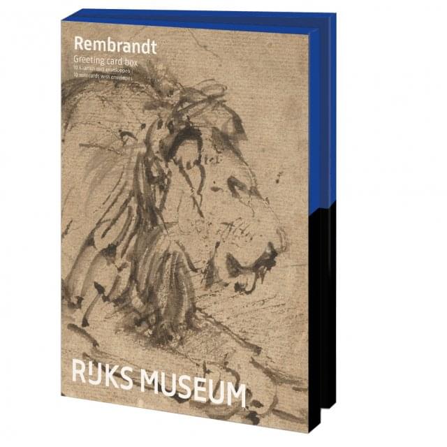 Kaartenmapje met env, groot: Rembrandt, Rijksmuseum Amsterdam