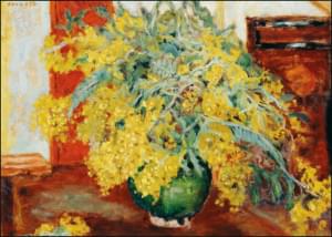 Mimosa, Pierre Bonnard