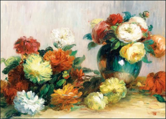 Bloemenkronen, Pierre Auguste Renoir