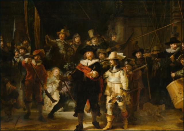 De Nachtwacht, Rembrandt van Rijn, Rijksmuseum Amsterdam
