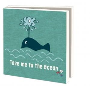 Kaartenmapje met env, vierkant: Take me to the ocean, Dick Bruna