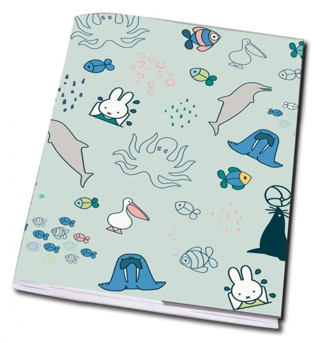 Schrift A5: Calm Coast, Sea Life, Dick Bruna