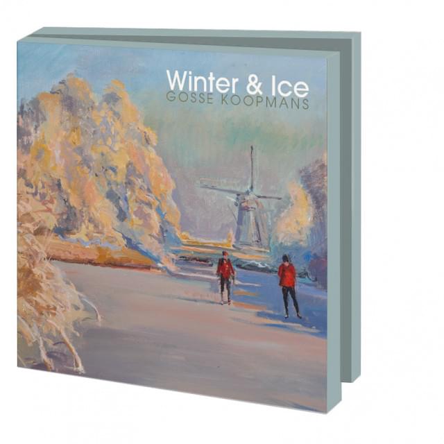 Kaartenmapje met env, vierkant: Winter & Ice, Gosse Koopmans