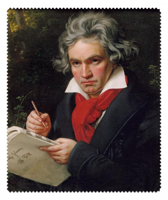 Brillendoekje: Ludwig van Beethoven, Joseph Karl Stieler, Beethoven-Haus Bonn