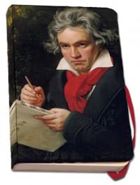 Notitieboek A6, zachte kaft: Ludwig van Beethoven, Joseph Karl Stieler, Beethoven-Haus Bonn