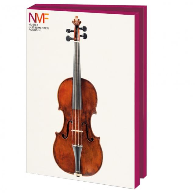 Kaartenmapje met env, groot: Snaarinstrumenten, Nationaal Muziekinstrumenten Fonds