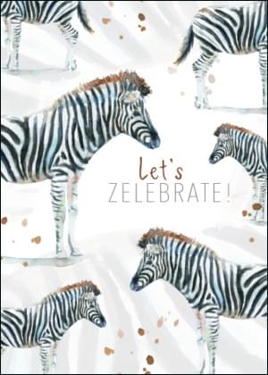 Let's zelebrate! (zebra), Michelle Dujardin