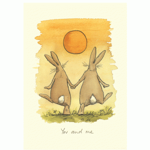 You And Me  Card by Anita Jeram