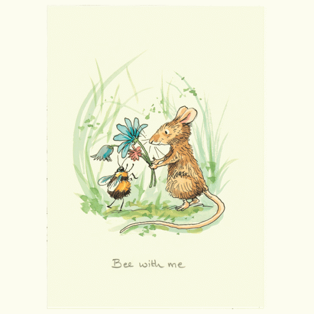 Bee With Me Card by Anita Jeram