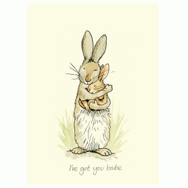 I’ve Got You Babe Card by Anita Jeram