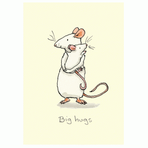 Big Hugs card by Anita Jeram