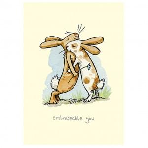 Embraceable You card by Anita Jeram