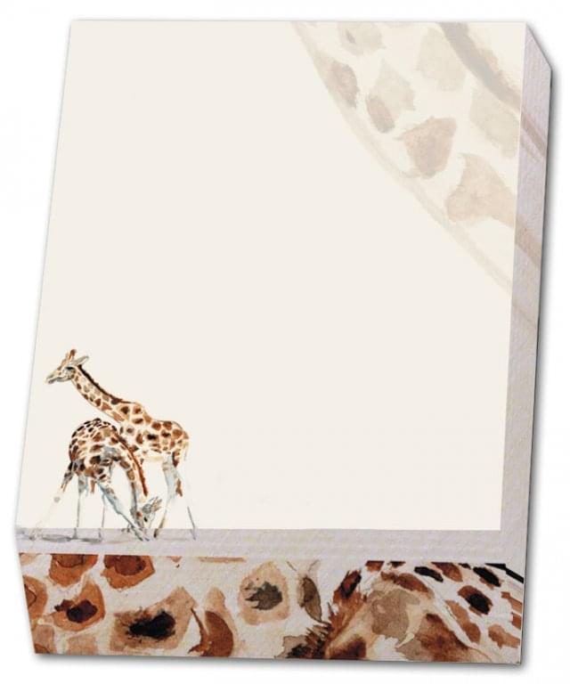 Memo blocnote: Giraffen, Michelle Dujardin
