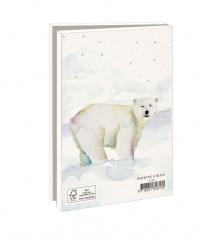 Kaartenmapje met env, klein: Arctic Winter, Michelle Dujardin