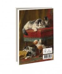 Kaartenmapje met env, klein: Curiosity, Henriëtte Ronner-Knip