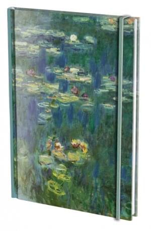 Adresboek A5: Groene weerspiegeling, Claude Monet