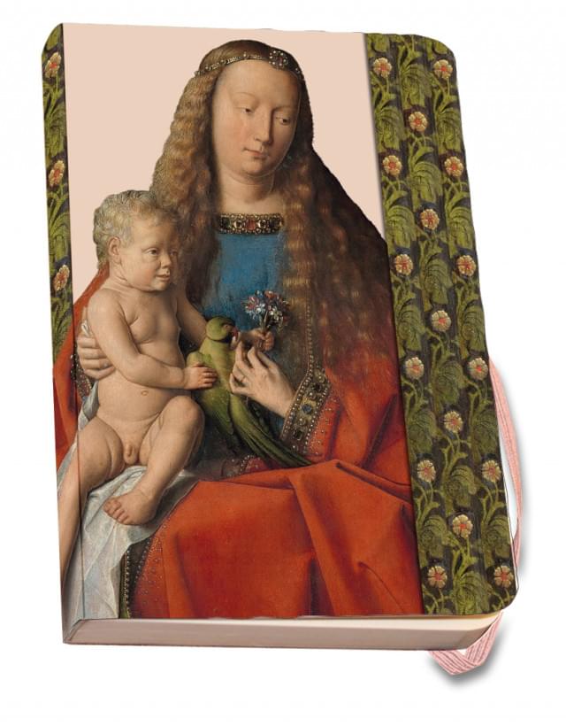 Notitieboek A5, zachte kaft: Madonna met kanunnik Joris vd Paele (Madonna), Jan v Eyck, Musea Brugge