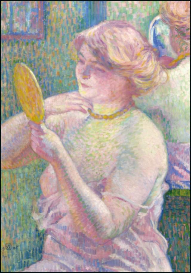 Het barnstenen halssnoer, Théo van Rysselberghe, Singer Laren