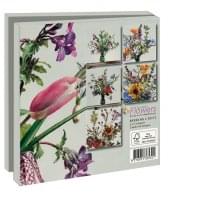 Kaartenmapje met env, vierkant: Roadside Flowers, Roman en Henriëtte Reisinger