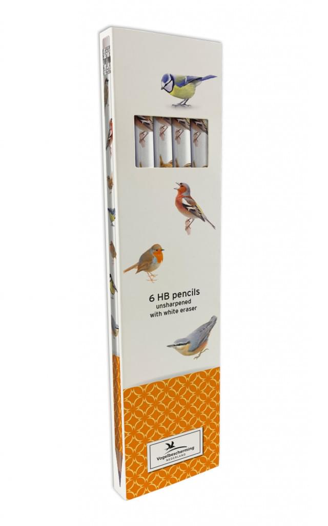 Potloden: Vogels, Elwin van der Kolk, Vogelbescherming