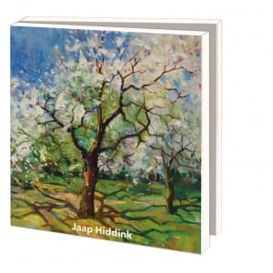Kaartenmapje met env, vierkant: Jaap Hiddink, Noord-Veluws Museum
