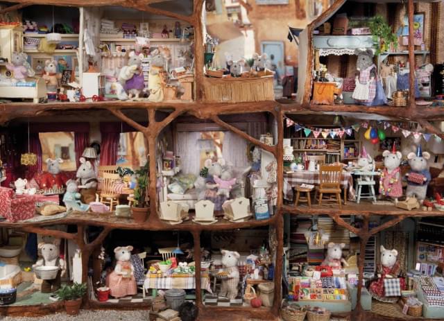 Puzzel (1.000 stukjes): The Mouse Mansion