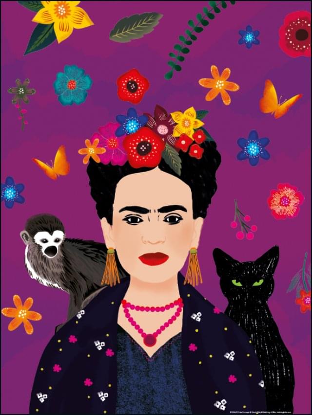 Poster: Self-Portrait, Frida 