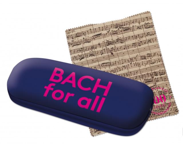Glasses case incl. glasses cloth Bach for all Nederlandse Bachvereniging