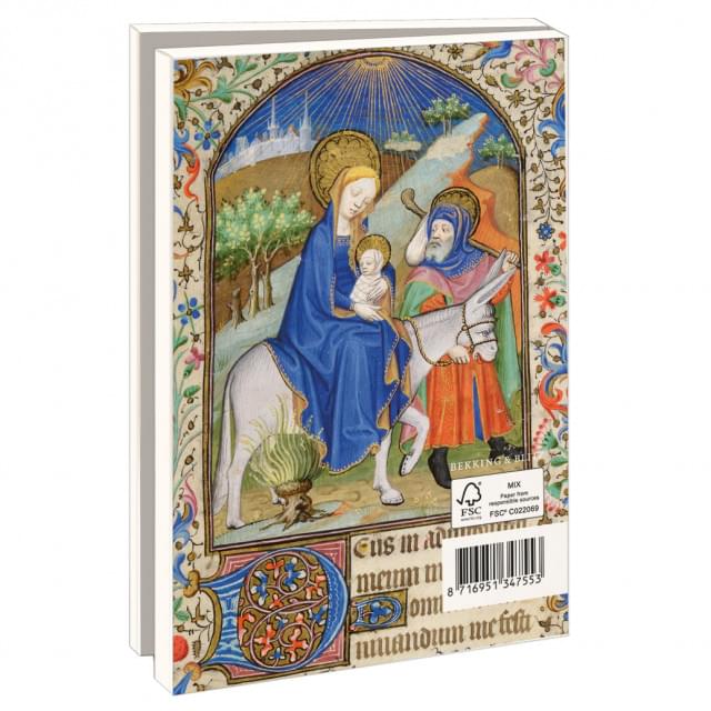 Kaartenmapje met env, klein: Spanish book of hours, Illuminated manuscript, The Fitzwilliam Museum