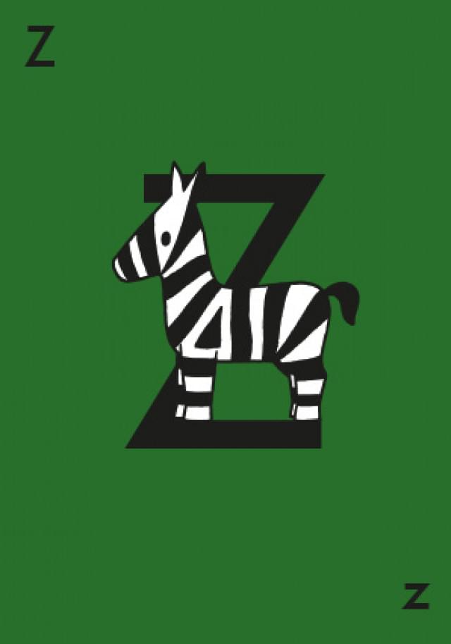 Nijntje - Miffy - letter Z-zebra/ST, Dick Bruna