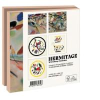 Kaartenmapje met env, vierkant: Wassily Kandinsky, Hermitage, Amsterdam