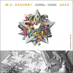 M.C. Escher mini maandkalender 2023