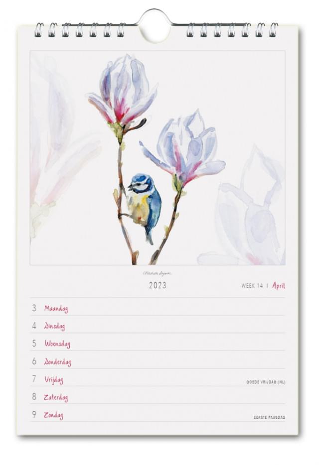 Michelle Dujardin, Birds, weekkalender 2023