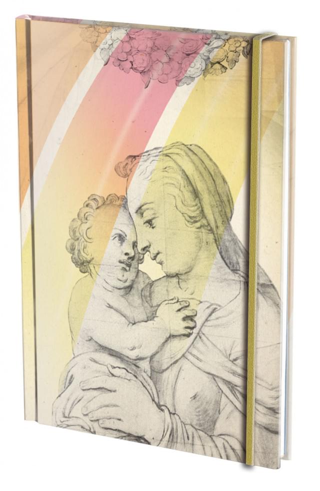 Notitieboek A5, harde kaft: Cartons van de Goudse Glazen, Sint-Janskerk Gouda