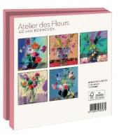 Kaartenmapje met env, vierkant: Ateliers des Fleurs, Ad van Bokhoven