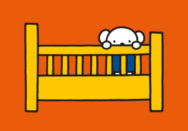 Nijntje - Miffy - Beertje in bed/L, Dick Bruna