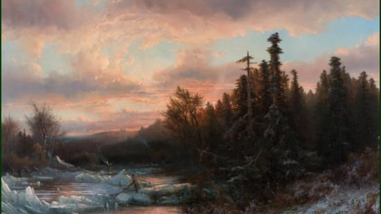Wintermorgen am Lahn, Jan Warnardus Bilders, Dordrechts Museum
