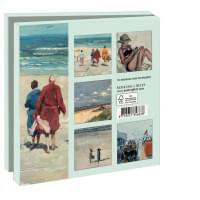 Kaartenmapje met env, vierkant: Zomer aan zee, Ellen Davidzon