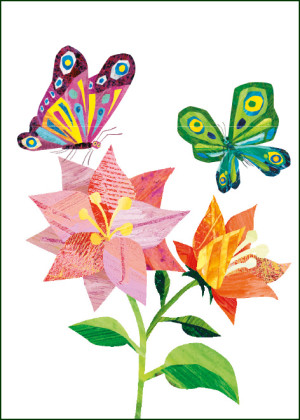 Flowers, The very hungry caterpillar, Eric Carle