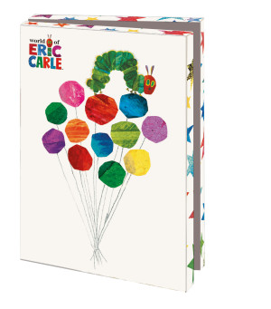 Kaartenmapje met env, klein: Party, The very hungry caterpillar, Eric Carle