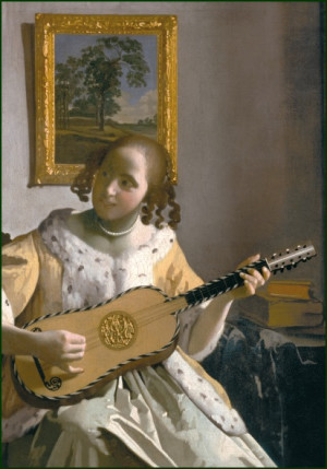 De Gitaarspeelster, Johannes Vermeer, Rijksmuseum