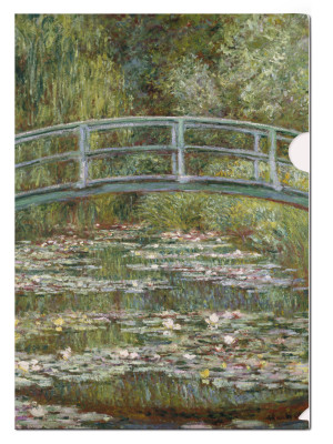 L-mapje A4 formaat: Water lilies, Claude Monet