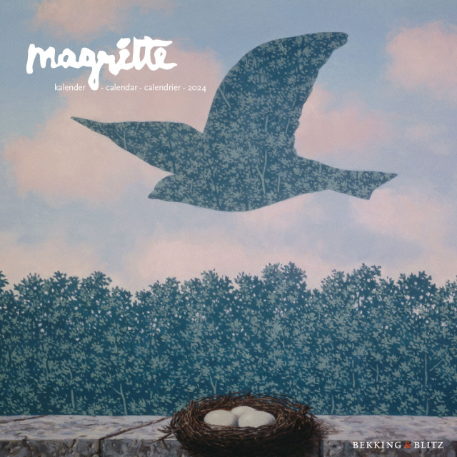 Magritte mini maandkalender 2024