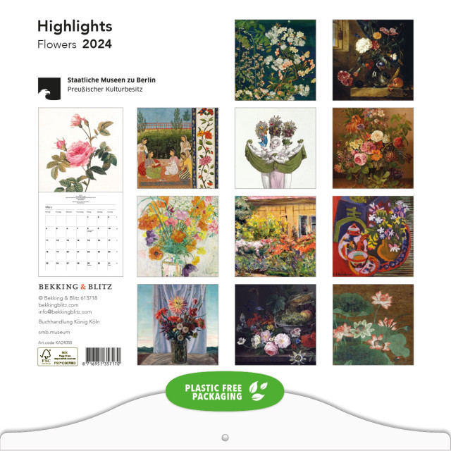 Art Highlights SMB maandkalender 2024