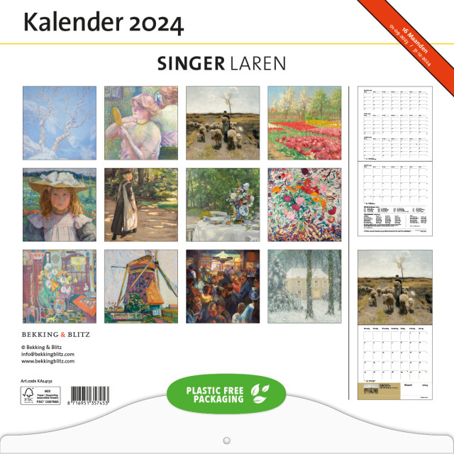 Singer Laren maandkalender 2024