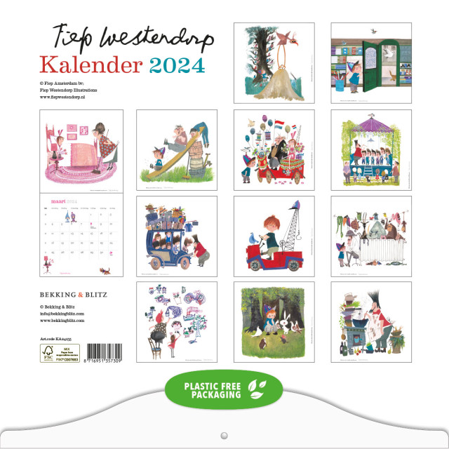 Fiep Westendorp maandkalender 2024