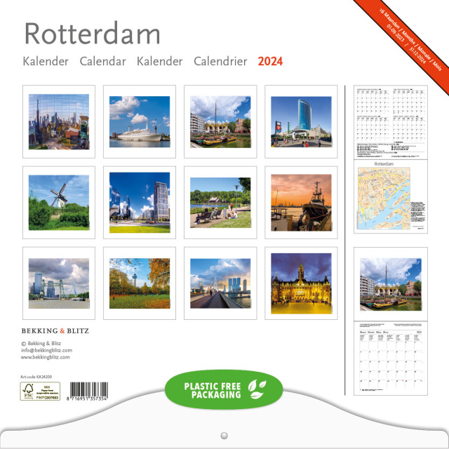 Rotterdam maandkalender 2024